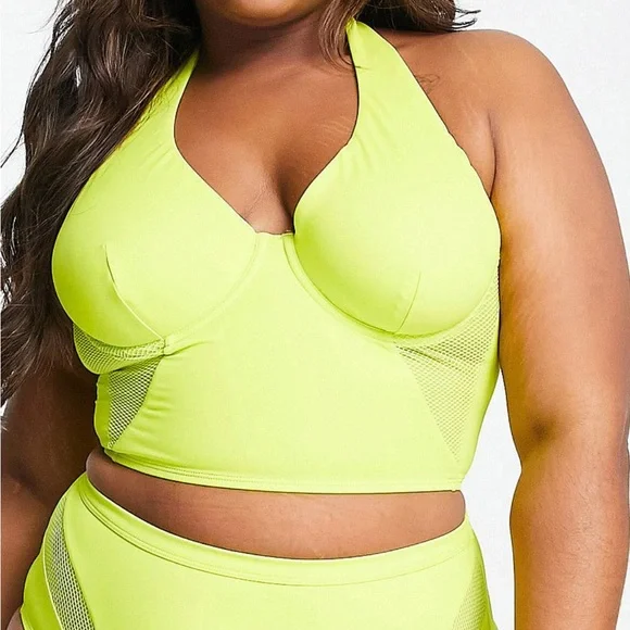 Neon Swim Top - Picture 2 of 3